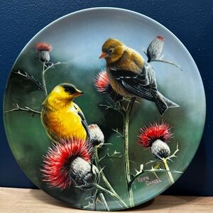 1987 Knowles Fine China “The Goldfinch” Collector Plate – Kevin Daniel